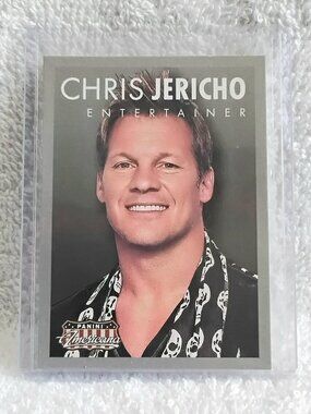 5/$20 Mint 2015 Panini Chris Jericho Entertainer WWE Americana Card No. 44!!